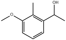 Benzenemethanol, 3-methoxy-α,2-dimethyl- Struktur