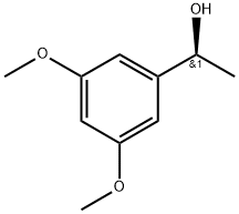 Benzenemethanol, 3,5-dimethoxy-α-methyl-, (αS)- Structure