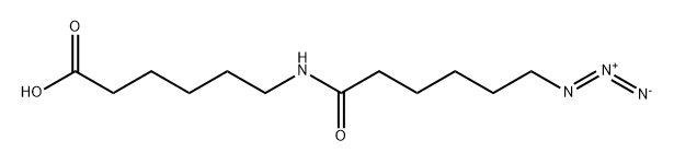 Hexanoic acid, 6-[(6-azido-1-oxohexyl)amino]-,866363-71-5,结构式