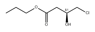 (S)-4-氯-3-羟基丁酸丙酯, 86728-94-1, 结构式