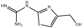 Guanidine, [4-(hydroxymethyl)-2-thiazolyl]- (9CI) Struktur