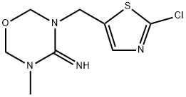 Desnitro Thiamethoxam 化学構造式