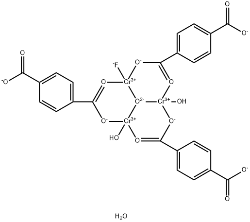 MIL-101(Cr) 化学構造式