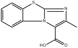 2-methylimidazo<2,1-b>benzothiazole-3-carboxylic acid,86933-02-0,结构式