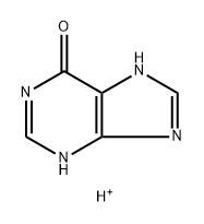6H-Purin-6-one,  1,7-dihydro-,  radical  ion(1+),  conjugate  monoacid  (9CI),869381-75-9,结构式