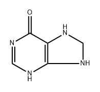 6H-Purin-6-one,  1,7,8,9-tetrahydro-,  radical  ion(1-)  (9CI) Structure