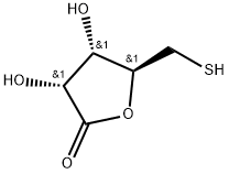 5-deoxy-5-thio-D-ribono-1,4-lactone Structure