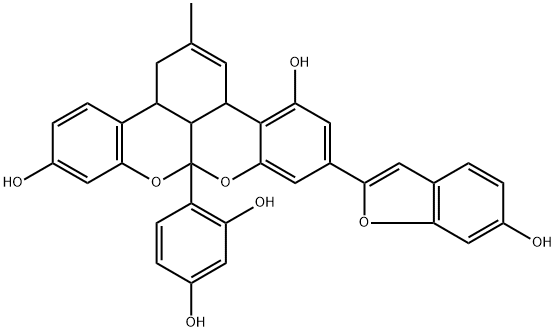 mulberrofuran G Structure