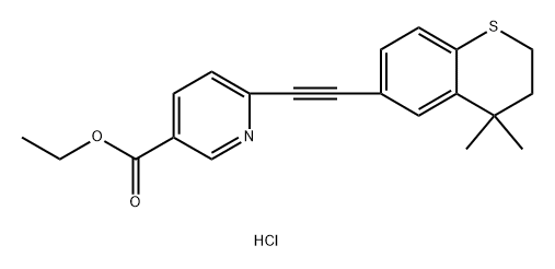 Tazarotene 结构式