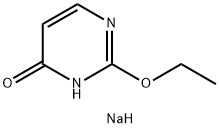 2-乙氧基-4(3H)-嘧啶酮钠盐,872358-27-5,结构式