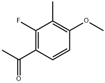 1-(2-Fluoro-4-methoxy-3-methylphenyl)ethanone Structure