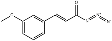 2-Propenoyl azide, 3-(3-methoxyphenyl)-, (2E)-