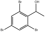 1-(2,4,6-tribromophenyl)ethanol 化学構造式