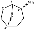 β-D-erythro-Hexopyranose, 2-amino-1,6-anhydro-2,3,4-trideoxy- (9CI) Struktur
