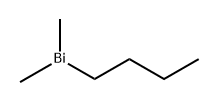 Bismuthine, butyldimethyl- Structure