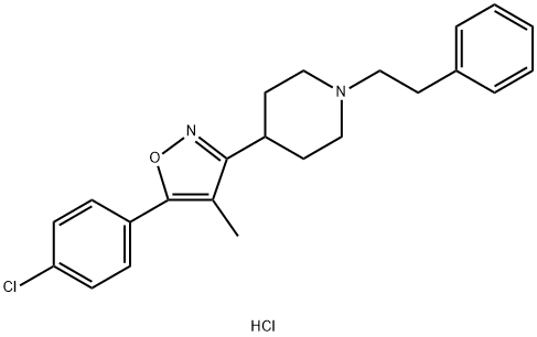 L-741742 Hydrochloride,874882-93-6,结构式
