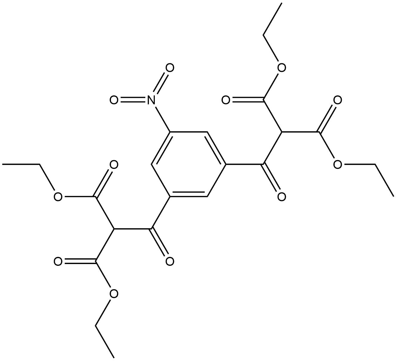 1,3-Benzenedipropanoic acid, α1,α3-bis(ethoxycarbonyl)-5-nitro-β1,β3-dioxo-, 1,3-diethyl ester
