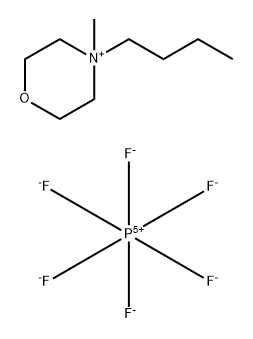 N-甲基,丁基吗啉六氟磷酸盐, 876690-60-7, 结构式