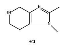 1,2-dimethyl-1H,4H,5H,6H,7H-imidazo[4,5-c]pyridi
ne dihydrochloride Structure