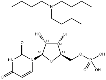 Uridine 5''-Monophosphate N,N-Dibutyl-1-butanamine,87713-40-4,结构式