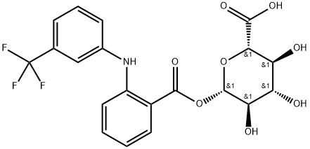 Flufenamic Acid Glucuronide 结构式