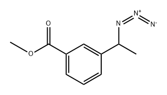 Benzoic acid, 3-(1-azidoethyl)-, methyl ester