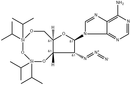 Adenosine, 2'-azido-2'-deoxy-3',5'-O-[1,1,3,3-tetrakis(1-methylethyl)-1,3-disiloxanediyl]-