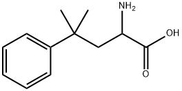 Benzenebutanoic acid, α-amino-γ,γ-dimethyl- Struktur