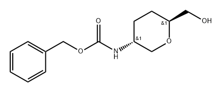 D-erythro-Hexitol, 1,5-anhydro-2,3,4-trideoxy-2-[[(phenylmethoxy)carbonyl]amino]-,881657-29-0,结构式