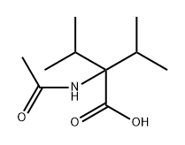 2-acetamido-3-methyl-2-(propan-2-yl)butanoic acid,882174-51-8,结构式