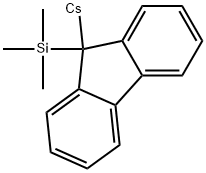 Cesium, [9-(trimethylsilyl)-9H-fluoren-9-yl]-