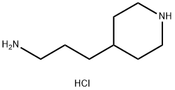 3-(Piperidin-4-yl)propan-1-amine dihydrochloride Struktur