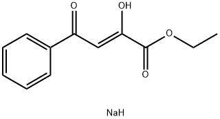 2-Butenoic acid, 2-hydroxy-4-oxo-4-phenyl-, ethyl ester, sodium salt, (Z)- (9CI) 化学構造式