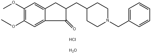 多奈哌齐盐酸盐一水合物, 884740-09-4, 结构式
