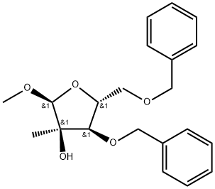 885592-70-1 1-O-甲基-3,5-二-O-苄基-2-C-甲基-Α-D-呋喃核苷