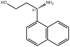 1-Naphthalenepropanol, γ-amino-, (γS)- 结构式