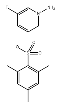 1-amino-3-fluoropyridin-1-ium 2,4,6-trimethylbenzenesulfonate Structure
