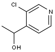 1-(3-氯吡啶-4-基)乙醇, 886856-92-4, 结构式