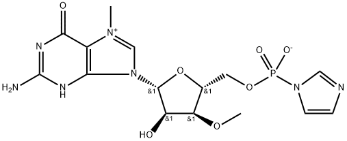 886884-22-6 Guanosine, 7-methyl-3'-O-methyl-, 5'-(hydrogen P-1H-imidazol-1-ylphosphonate), inner salt