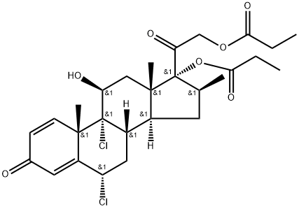 丙酸倍氯米松EP杂质E, 887130-68-9, 结构式