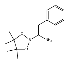 1,3,2-Dioxaborolane-2-methanamine, 4,4,5,5-tetramethyl-α-(phenylmethyl)-,88765-83-7,结构式