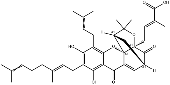 异新藤黄酸,887923-47-9,结构式