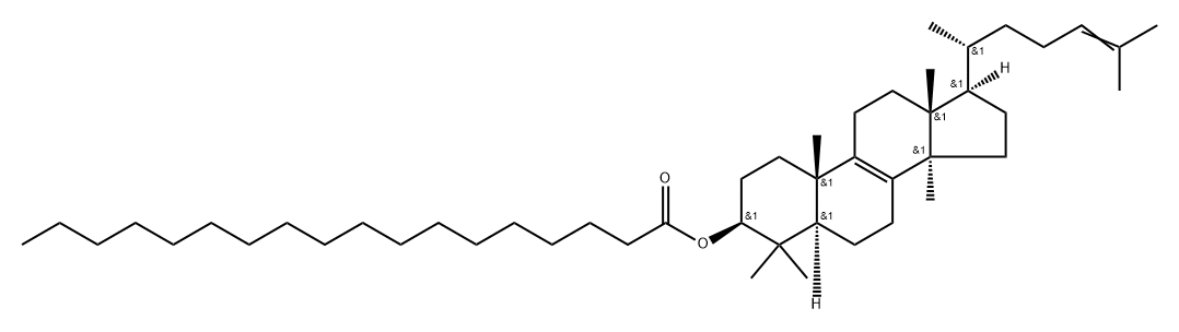 Lanosteryl stearate Struktur