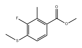 Methyl 3-fluoro-2-methyl-4-(methylthio)benzoate|