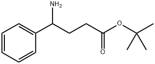 4-氨基-4-苯基丁酸叔丁酯,889858-20-2,结构式