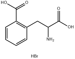 Phenylalanine, 2-carboxy-, hydrobromide (9CI) Structure