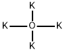 Potassium oxide (K4O) (9CI) Struktur