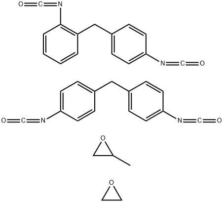 89096-17-3 Oxirane, methyl-, polymer with 1-isocyanato-2-(4-isocyanatophenyl)methylbenzene, 1,1-methylenebis4-isocyanatobenzene and oxirane