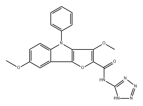 CI922 free base 化学構造式