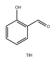 Benzaldehyde, 2-hydroxy-, thallium(1+) salt (1:1) Structure